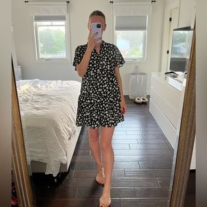 Daisy flowy mini dress